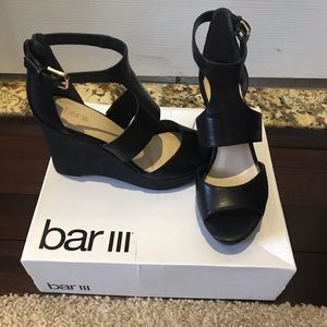 Wedge open toe sandals